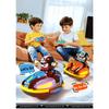 RC Battle Bumper Car Toy for Toddler Boy Girl Catapult Robot Karting Toy with Music Light RC Battle Game for Kids Family Battles