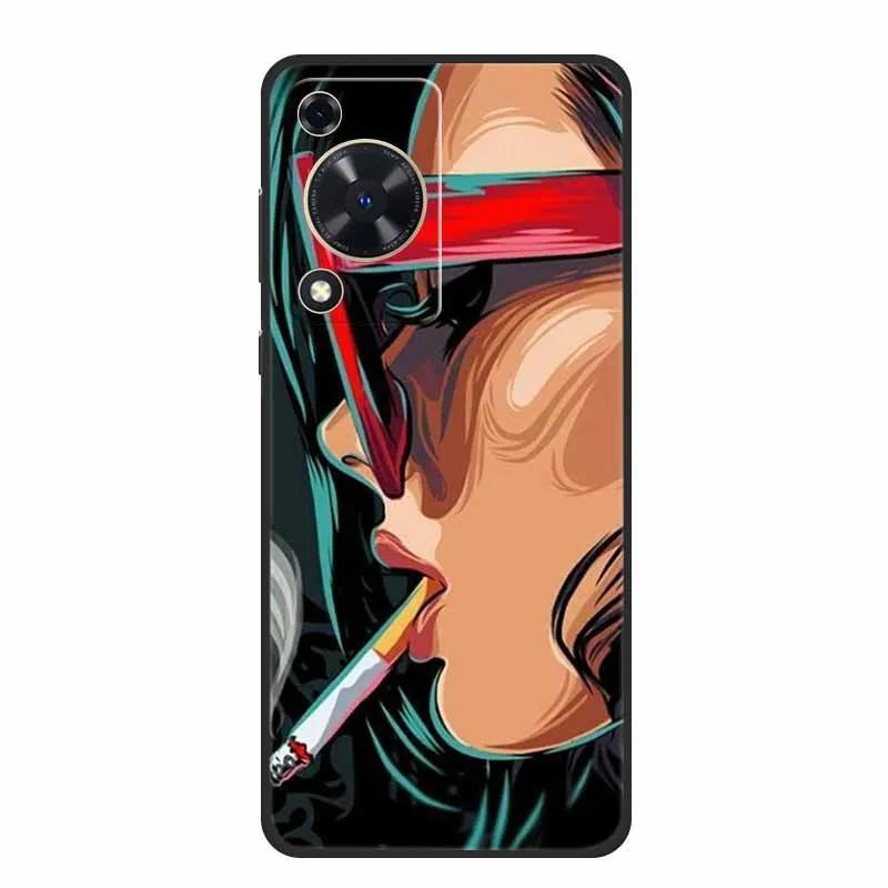 For Huawei Nova Y72s Case Y 72 S Coque Black Silicone TPU Soft Back Cover For Huawei Nova Y72 Y63 Phone Case Y 63 72 Funda Shell Nova Y72s