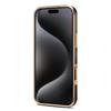 Denior Apple 17 Air Genuine Leather Protective Case for iPhone 17 Pro Max, Cowhide Electroplated 