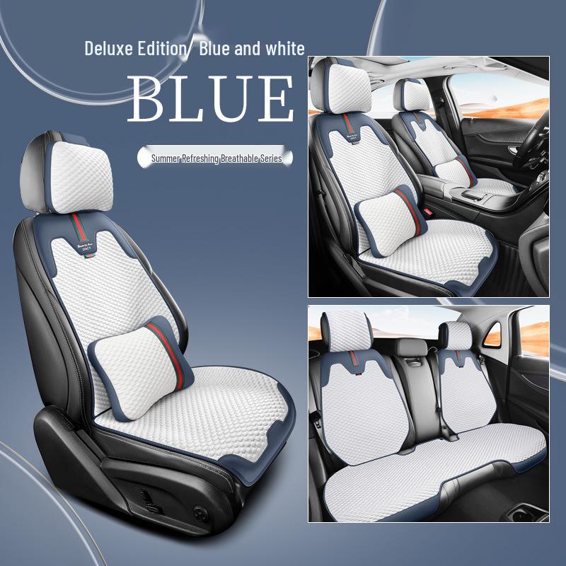 Non-Slip All-Season Air Layer Car Seat Cushion Set