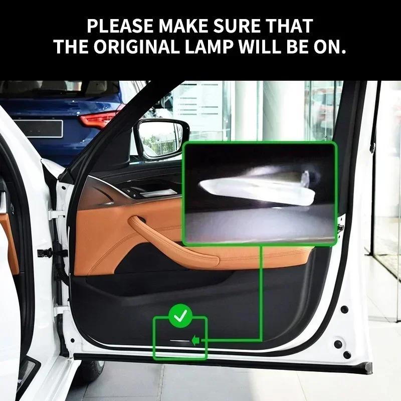 Car Sticker New 2025 For Mercedes Benz 2x Auto Door Projector Lamp For Mercedes Benz R ML GL Class W215 W164 X164 2019 LED Car D