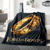 The Lord of the Rings Theme Printed Blanket - Perfect for Couch, Bed, Travel & Outdoor Use | Machine Washable, Cozy & Durable.