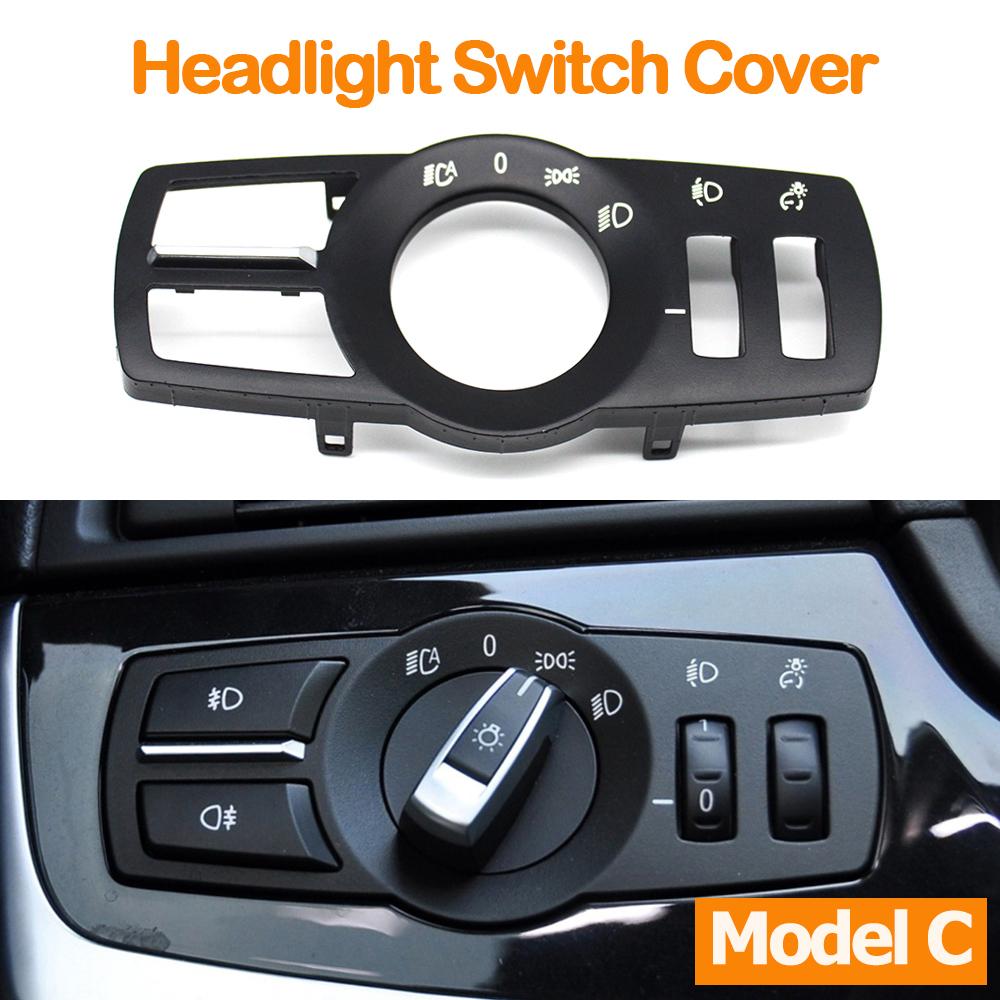 Headlight Switch Button Light Control Panel Fog Light Switch For BMW 5 6 7 Series X3 X4 F02 F10 F18 F07 F06 F25 F26 61319192744