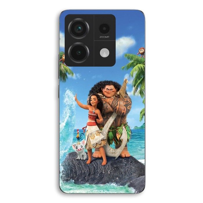 Coque de téléphone - MANIACASE - Xiaomi Redmi Note 13 Pro 5G - Silicone TPU - Souple - Vaiana 2 anime