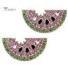 Watermelon Slice Brooch 1/2Pcs Rhinestone Brooch, Sparkling Fruit Lapel Pin, Sweater Shape Cardigan Coat Suits Accessories, Jewelry Gift for Women Pin
