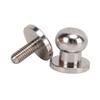 20set Brass Rivets Silver Abrasion Resistance   Projects Accessories for Belt Handbags
