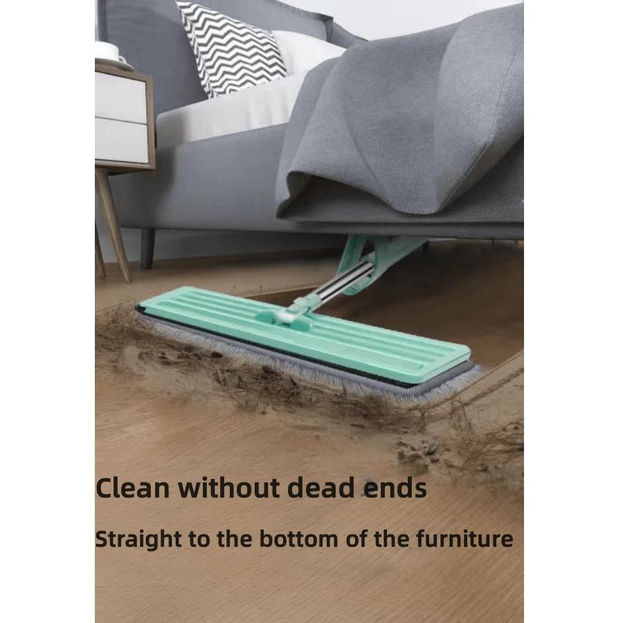 Mop Wet and Dry Dual-purpose Lazy Hands-free Flat Mop Household Dry Rotating Mop Tile Floor No Dead Corner Gap Cleaning Mop