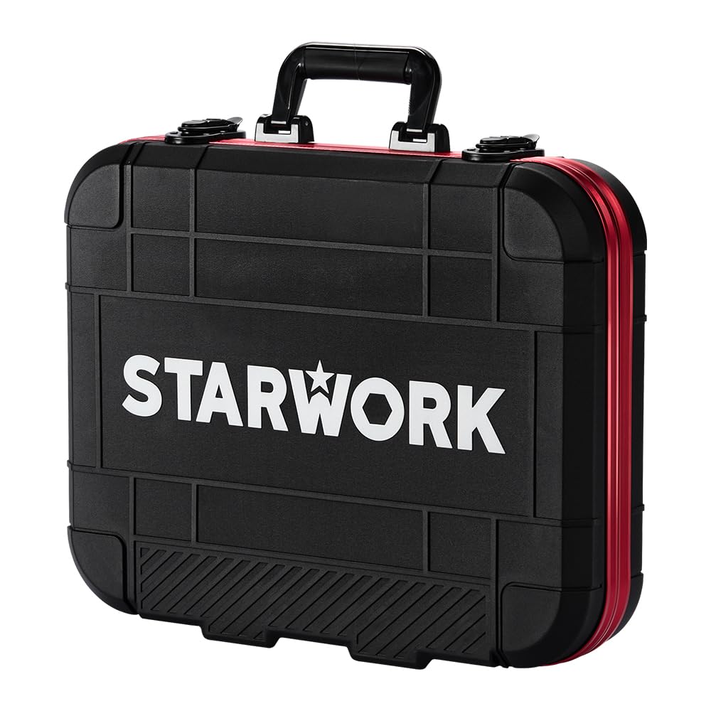 STARWORK TRUE Steckschlüssel Ratsche Werkzeug Geschenk Automobil- und Motorradwerkzeug Arbeit Inklusive speziellem Aufbewahrungskoffer 169-teiliges Set MECHANIC™ Set,