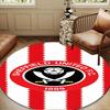 She-ffield Fc Crest Round Mat Home Decor, Chair Rug For livingroom,Bedroom, Doormat Home Decor Birthday Gift Christmas Gifts