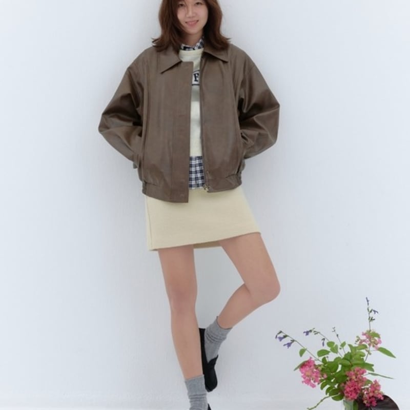 DEPOUND cashmere blend ribbed socks - gray