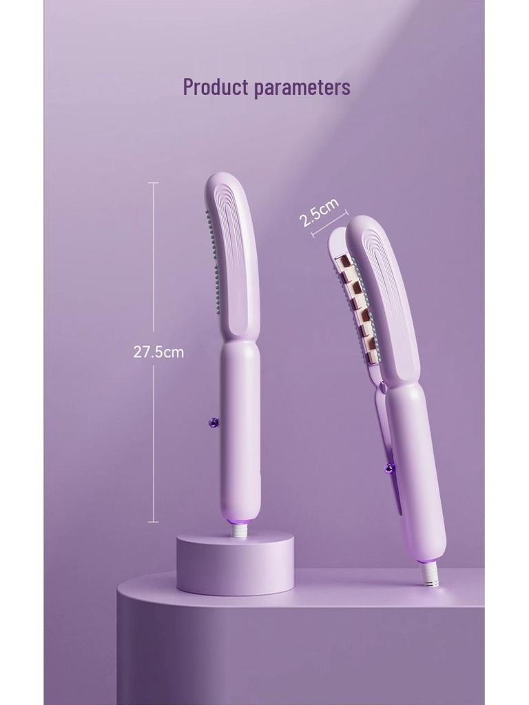 Corn Perm Negative Ion Curling Iron: Damage-Free, Fluffy Styling Crimper for High Skull Tops