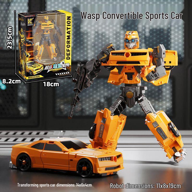 Kids' Transforming Mecha Robot Assembly Toy