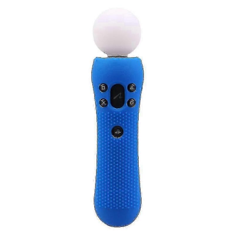 1 Pcs PS VR Move Motion Controller Anti-Slip Silicone Cover Case - Black Blue Red