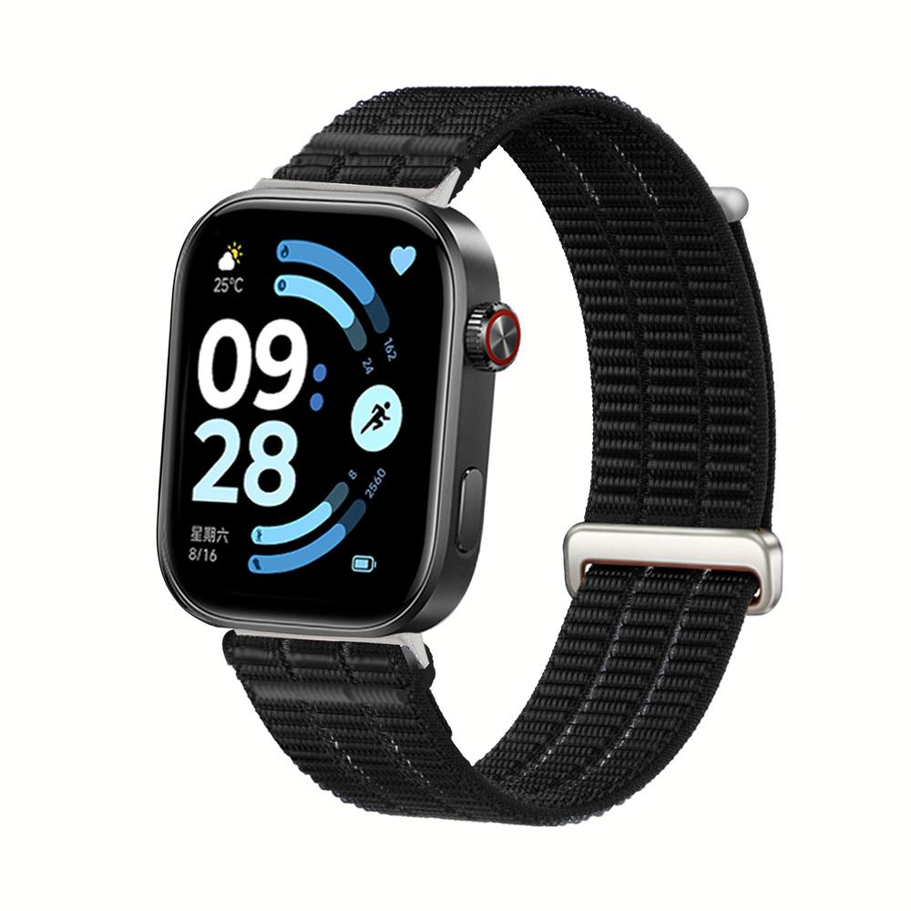 

Nylon Strap For Xiaomi Mi Band 9/8 Pro/Redmi Watch 6 5 4 Breathable Replaceable Bracelet Wristband Correa Watchband Accessories чорний