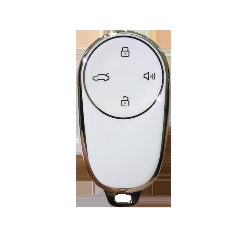 Nezha Key Case for GT New Pro/U24, Full Coverage TPU Car Key Cover with Buckle