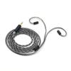 BQEYZ BQ10 12mm Cuffie dinamiche cablate Cuffie da gioco con microfono e telecomando Compatibili con smartphone Argento senza in-ear In-ear