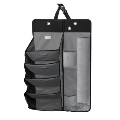 SATOMO Car Shoe Rack with Umbrella Shoe Car Storage with Hooks Holder, Space-Saving Storage, Storage, (Gray)
