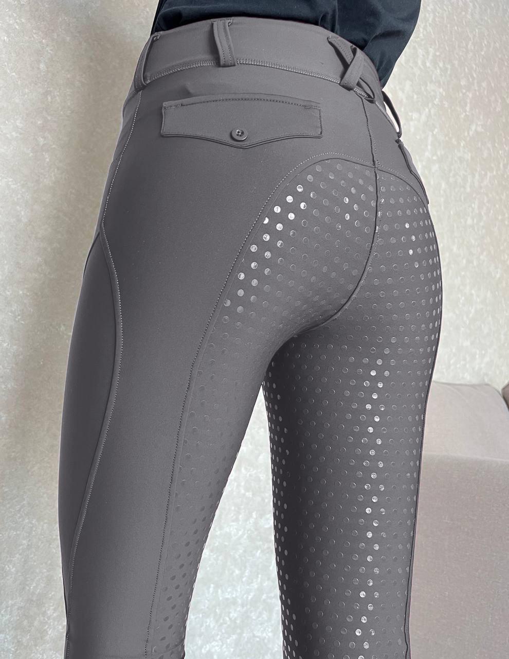 Women s Cross-border Silicone Equestrian Riding Pants - Anti-pilling, Tight, Outdoor Apparel Extra Large