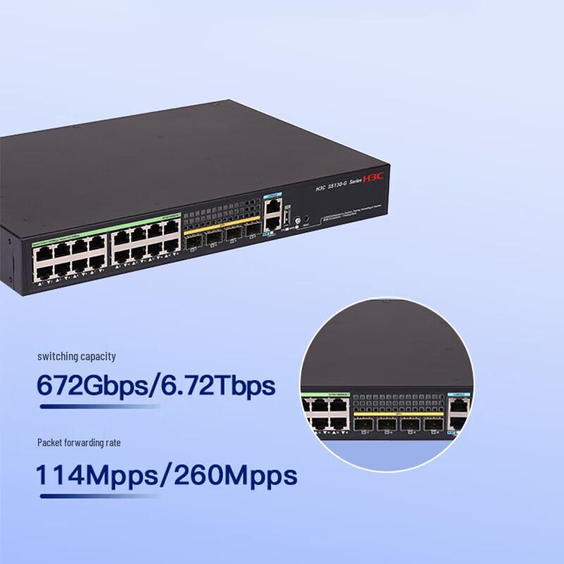 H3C S5130S-EI-G Series Managed Switches