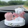 Teddy Bear Car Perfume Car Decoration Decoration Center Console Fragrant Stone Aromatherapy Car Decoration Creative Niche
