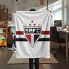 Sao Paulo FC3 Flannel Blanket, High Quality Comfortable for All Seasons, Home Decor, Warmth and Comfort