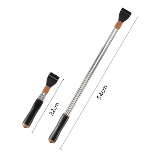 Portable Back Scratcher with 5 Extension Levels, Durable and Smooth Tip, Adjustable Length from 22 To 54cm