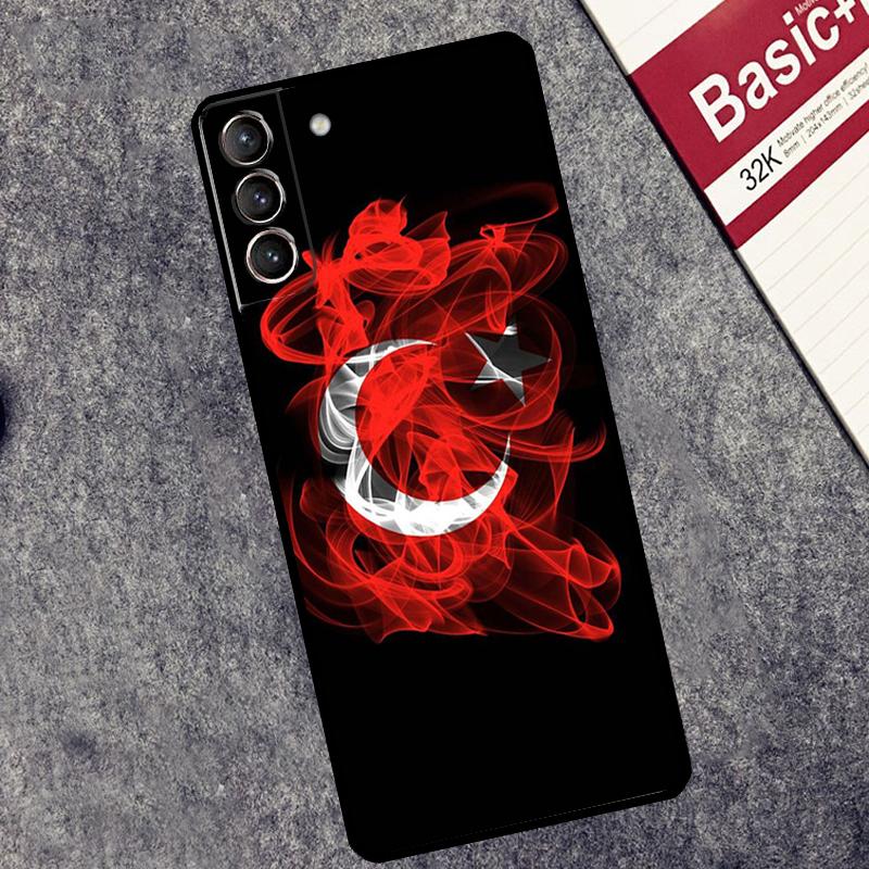 Custodia Bandiera Turchia Per Samsung Galaxy S26 S25 S24 Ultra S20 FE S21 S22 S23 Plus S10 S25 FE Cover Couqe
