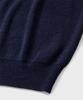 NONBLANK Raglan Half Sleeve Collar Knit_Navy