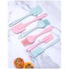 3-piece set of silicone scraper baking silicone oil brush silicone scraper cake scraper