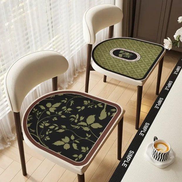 Chair French Nonslip Retro Highend Cushion For All Seasons