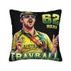 Travball Travis Head Kissenbezüge Merch Bedruckter Kissenbezug Deko Kissenhülle Schlafzimmer Mehrere Größen