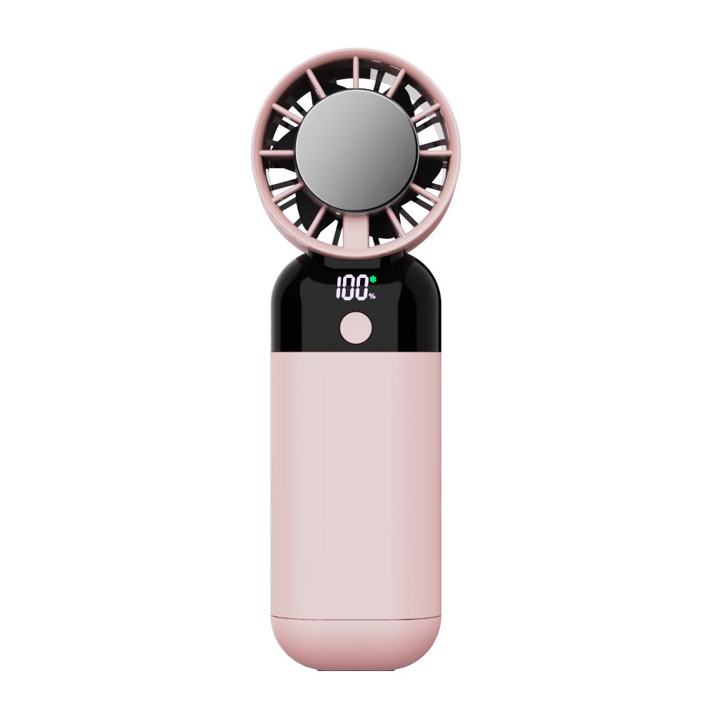 

Новый портативный ручной вентилятор с цифровым дисплеем, 3 скорости ветра, емкость 2000 мАч, полупроводниковое охлаждение, турбовентилятор с подставкой