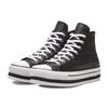 Converse All Star Platform Layer Slip Resistant Lightweight Durable High Top Skate Shoes Women Sneakers Black White 569722C