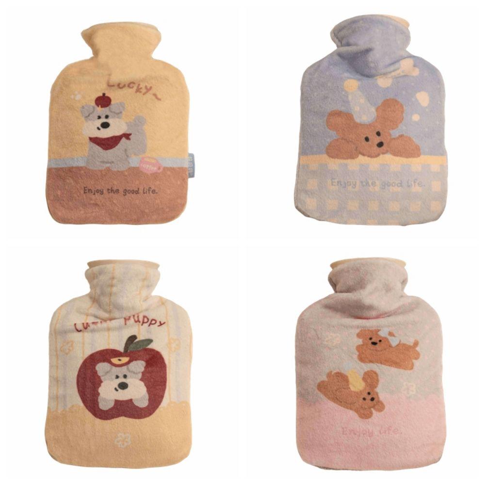 Removable Fur Cover Hand Warmer Hot Compress Heat Pack Kawaii Hot Water Bag Menstrual Cramps