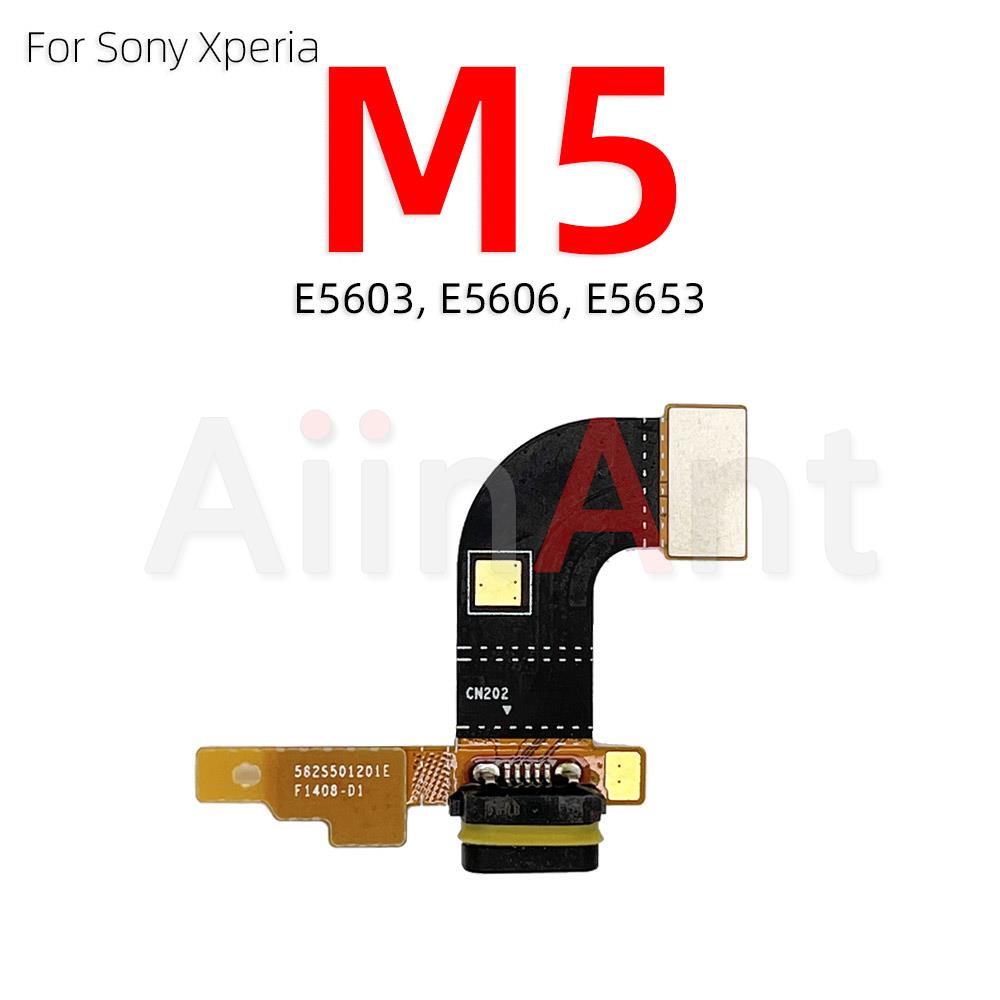 Dock Mic USB Charger Board Charging Connector Port Flex Cable For Sony Xperia L1 L2 L3 L4 M4 M5 XA XA1 XA2 Plus Compact Premium