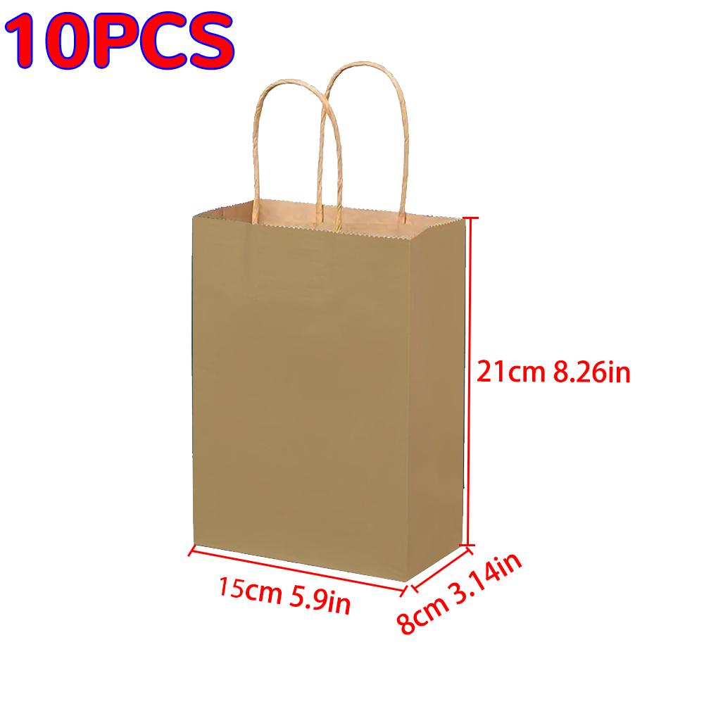 Kraft paper bags, etiquette, holiday gift bags, takeout fast food packaging bags, milk tea and coffee packaging bags