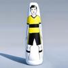 Inflatable Soccer Figure Portable Mannequin Reusable for Backyard