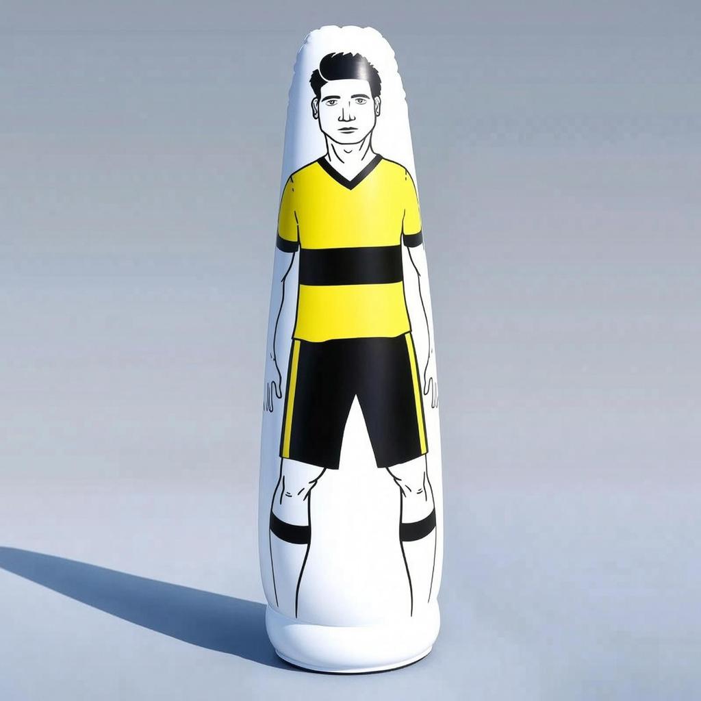 Inflatable Soccer Figure Portable Mannequin Reusable for Backyard