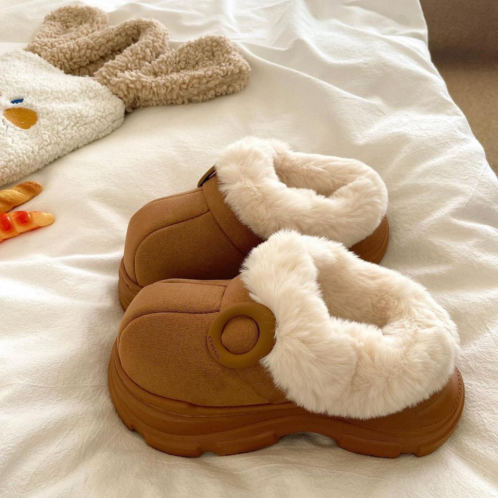 First Snow: Women's Cozy Alpaca Fleece-Lined Non-Slip Winter Boots