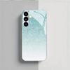 Electroplated Gold New Phone Case for Samsung Galaxy S26 Ultra S25 Plus S24 S23 S22 Fe Tempered Glass Artistic Texture Patterns