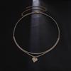 Fashionable Heart-shaped Sexy Style Double-deck Rhinestone Waist Chain Street Photography Women's Body Chain Jewelry