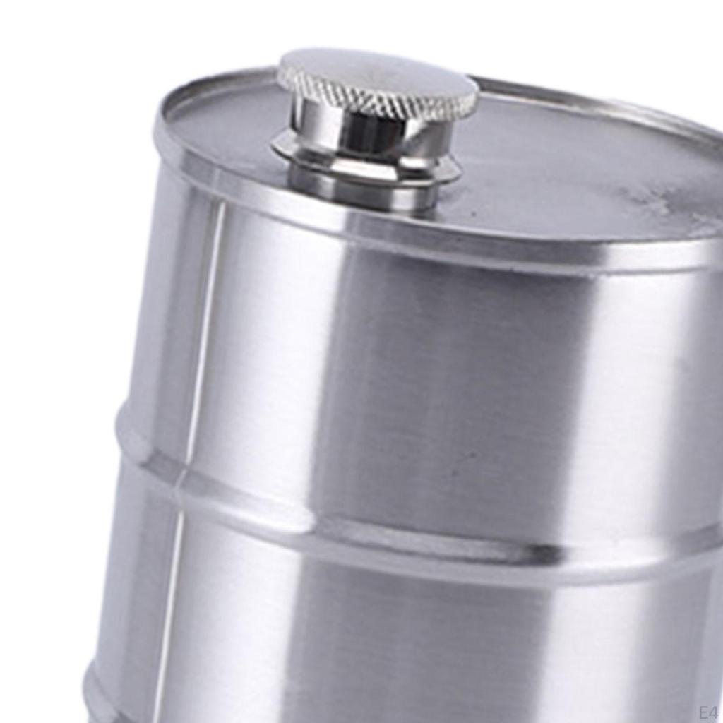 Stainless Steel Drinking Bottle for Outdoor Activities, Practical Companion Hiking And Camping