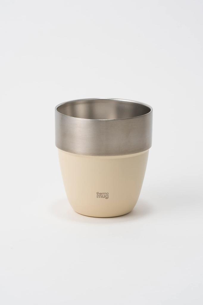 Thermo Mug Stainless Steel Tumbler Ivory 310ml (Thermo Mug) [STACKING TUMBLER] ST21-31