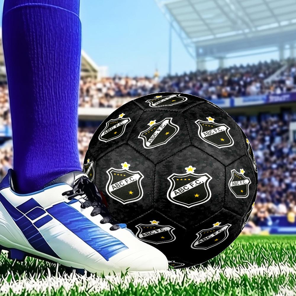 Sport Club Football Crest Printed Size 5 Soccer Balls, Anti-Slip, Protective Football, Outdoor Sport, a Unique Gift Suitable for him/her, Birthday