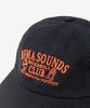 Beollunpeulenjeu Bfma Sounds Rock&Roll Club Washed Ball Cap Black