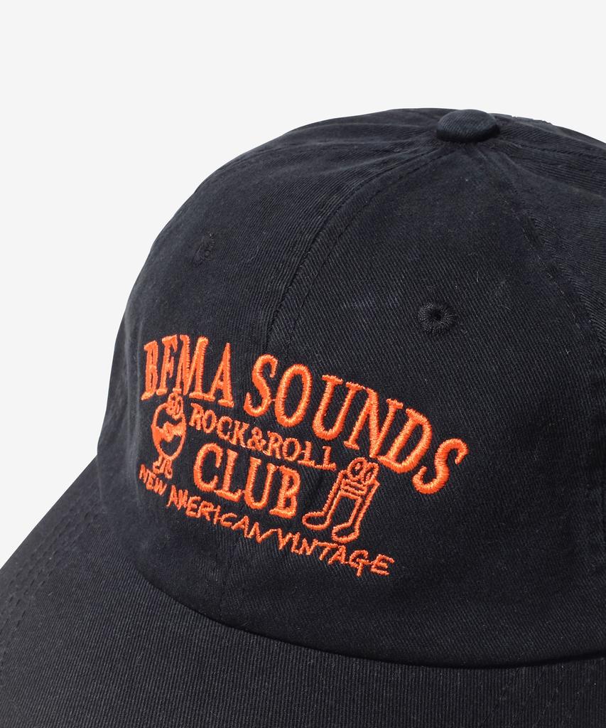 Beollunpeulenjeu Bfma Sounds Rock&Roll Club Washed Ball Cap Black