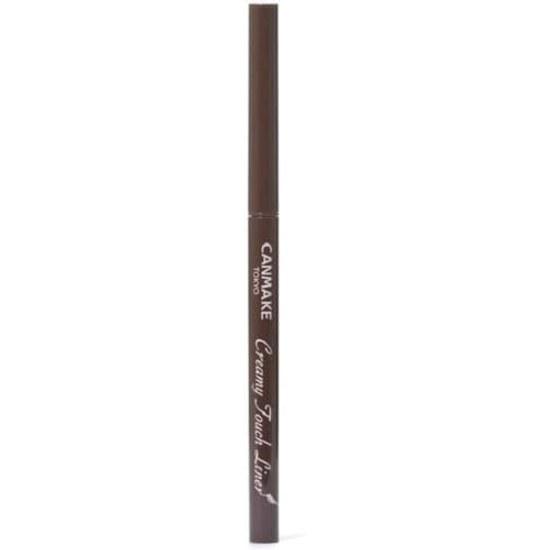 Гель-лайнер Canmake Creamy Touch Liner 02, средний коричневый, одинарный, 0,08 г
