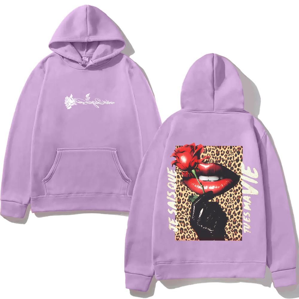 OFFICIAL LEOPARD HOODIE Doja Cat Same As Official Website High Quality Grunge Long Sleeve Sweatshirts Clothing Hooded Pullovers