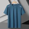 Quick Drying T-shirt Men's Thin Outdoor Sports Short Sleeved Plus Size Men's Short Sleeved Ice Silk T-shirt Quick Drying T-shirt