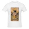 Wheel Of Fortune  Raccoons Tarot Smooth Tshirt Street Vibe Highdefinition Printing Tee